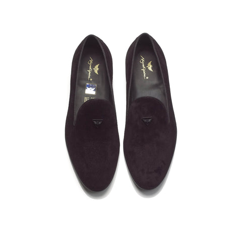 8004 MV black mate trim loafer