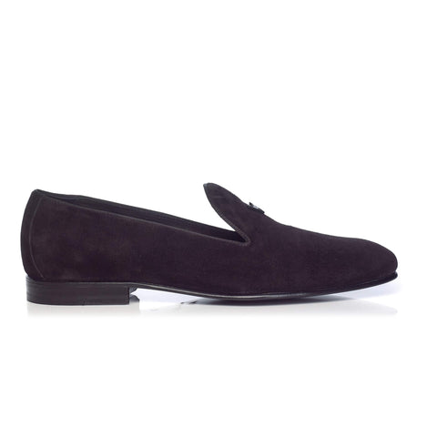 8004 MV black mate trim loafer